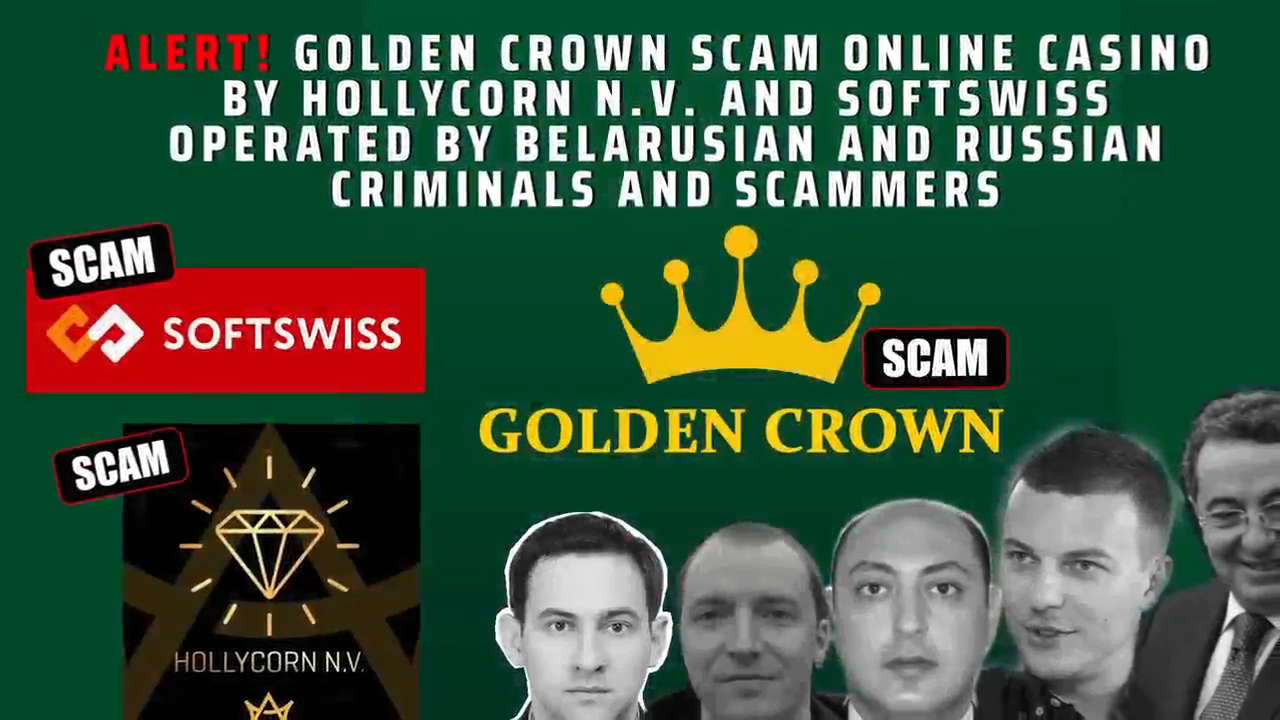 Goldencrown - softswiss scam - Casino by Softswiss